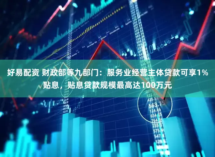 好易配资 财政部等九部门：服务业经营主体贷款可享1%贴息，贴息贷款规模最高达100万元