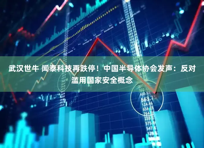 武汉世牛 闻泰科技再跌停！中国半导体协会发声：反对滥用国家安全概念